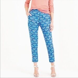 J. CREW | Beautiful Floral Cropped Pants